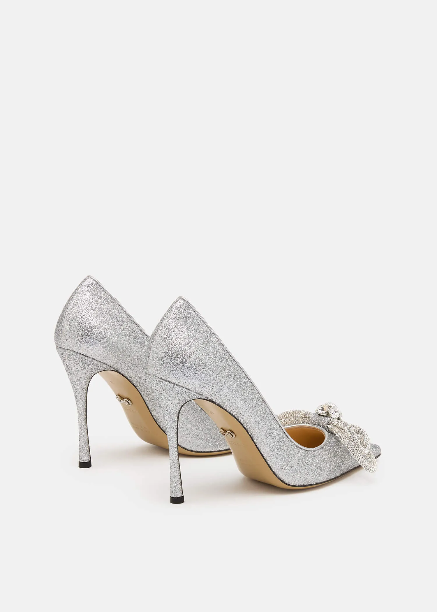 Double Bow Glitter Pumps sold by MACH & MACH product image thumbnail 4