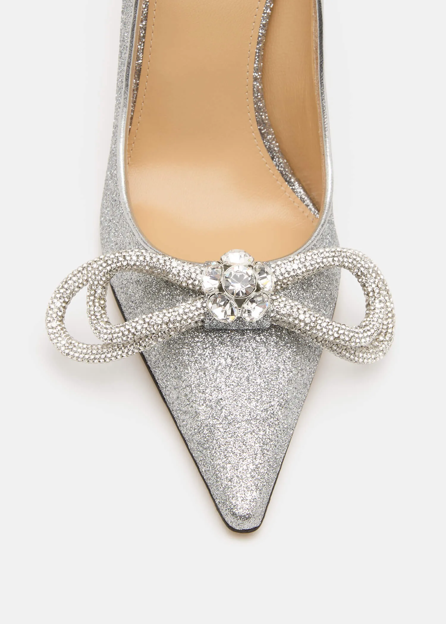 Double Bow Glitter Pumps sold by MACH & MACH product image thumbnail 5