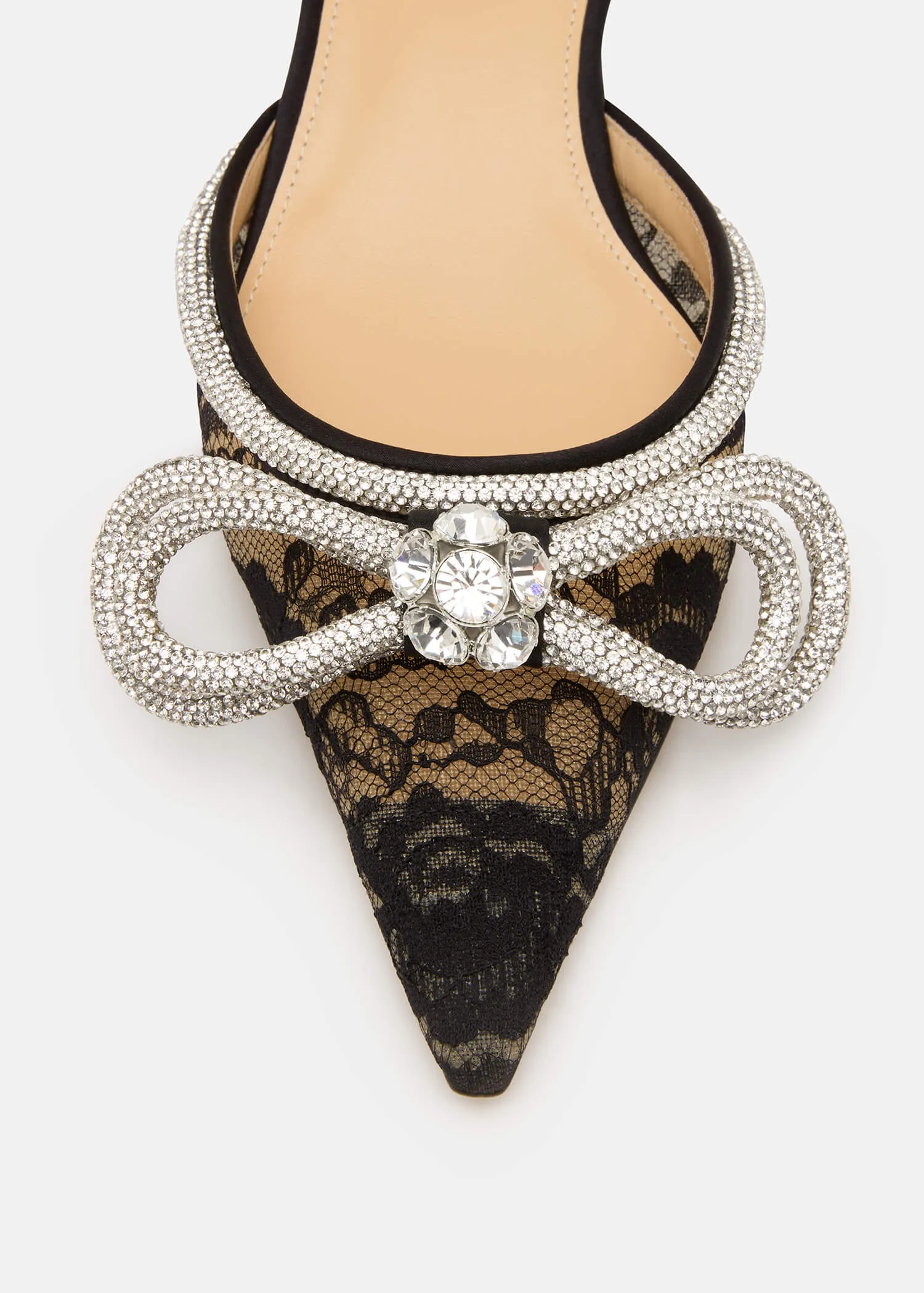 Double Bow Lace Flats sold by MACH & MACH product image thumbnail 5