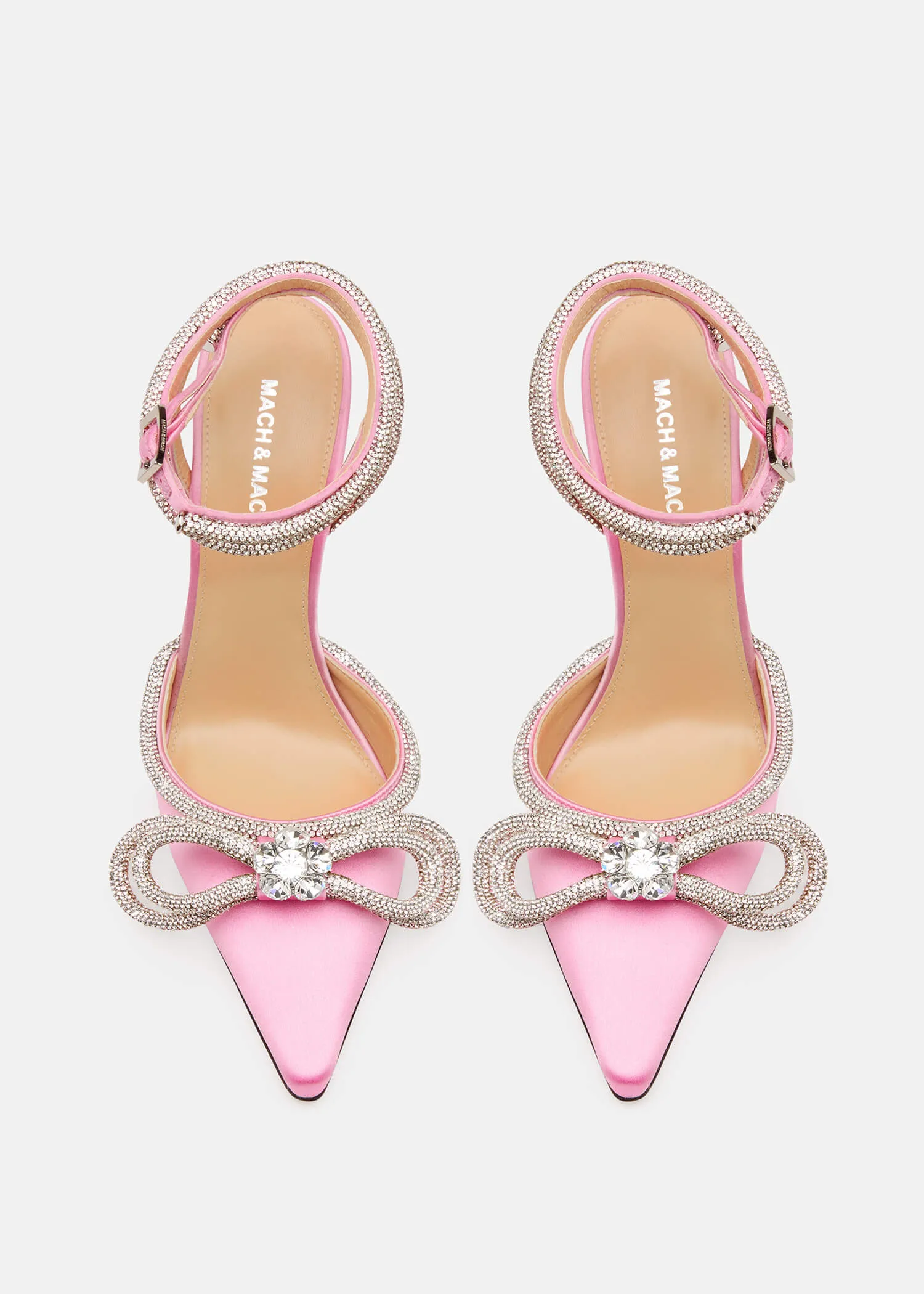 Double Bow Satin Pumps sold by MACH & MACH product image thumbnail 3