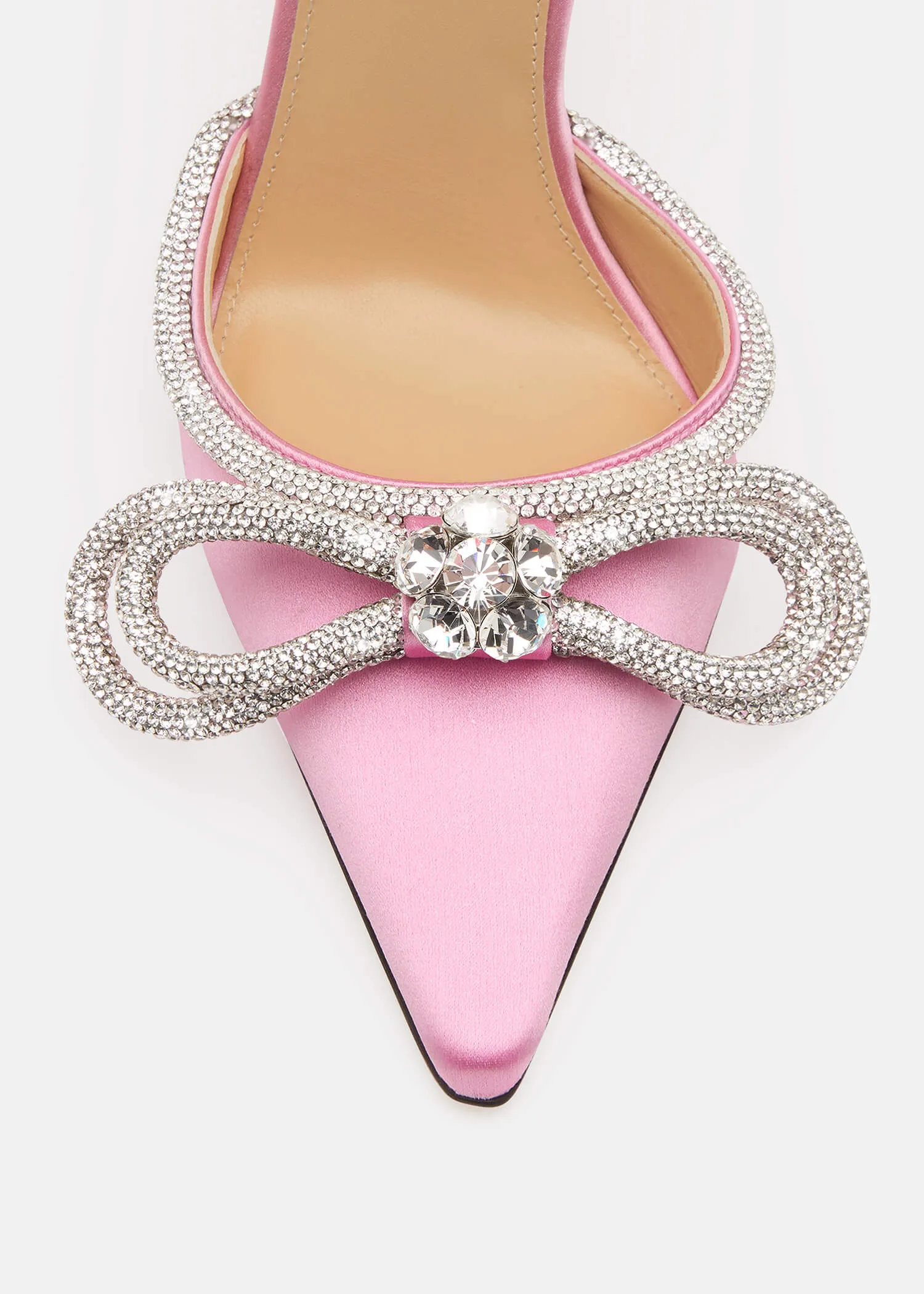 Double Bow Satin Pumps sold by MACH & MACH product image thumbnail 5