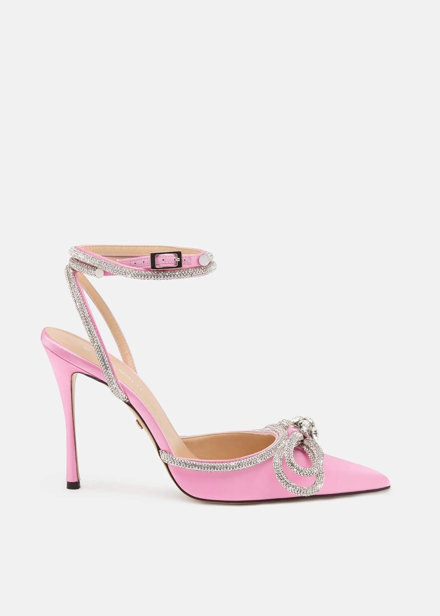 Double Bow Satin Pumps sold by MACH & MACH