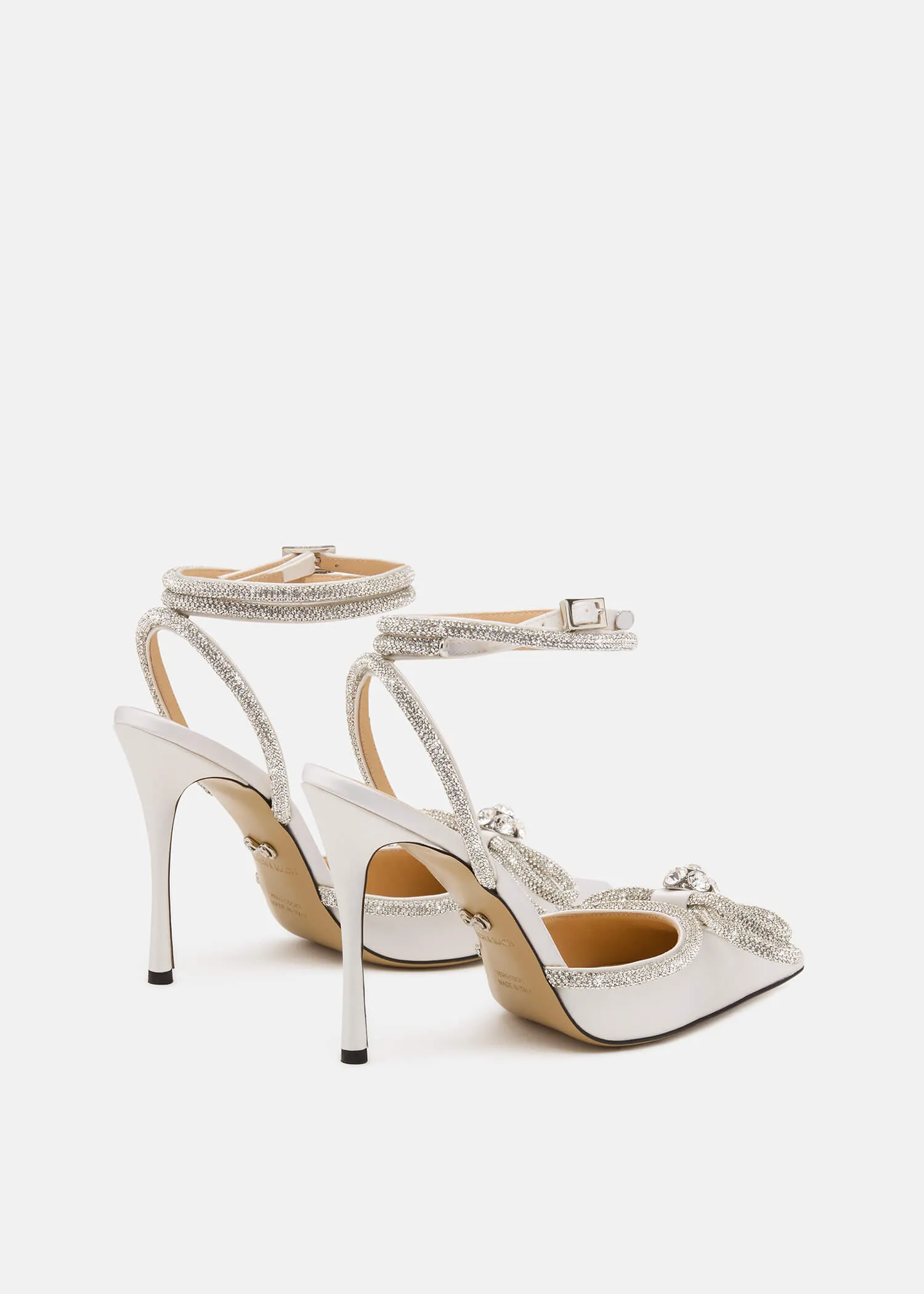 Double Bow Satin Pumps sold by MACH & MACH product image thumbnail 4