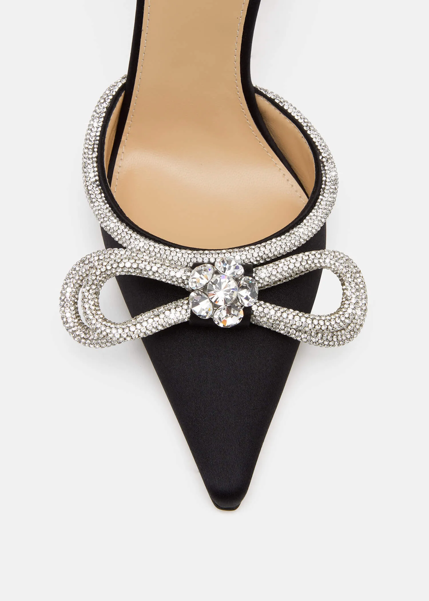 Double Bow Satin Pumps sold by MACH & MACH product image thumbnail 5