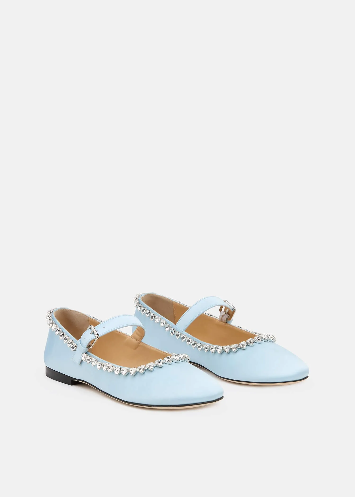 Audrey Satin Flats sold by MACH & MACH product image thumbnail 2