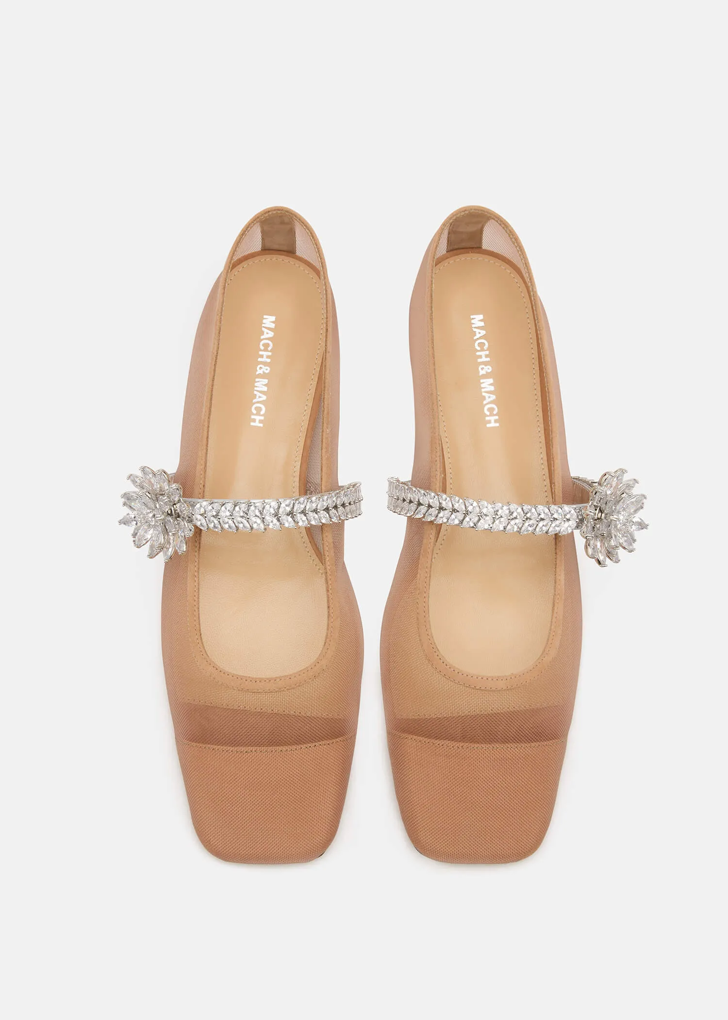 Lotus Flower Mesh Flats sold by MACH & MACH product image thumbnail 3