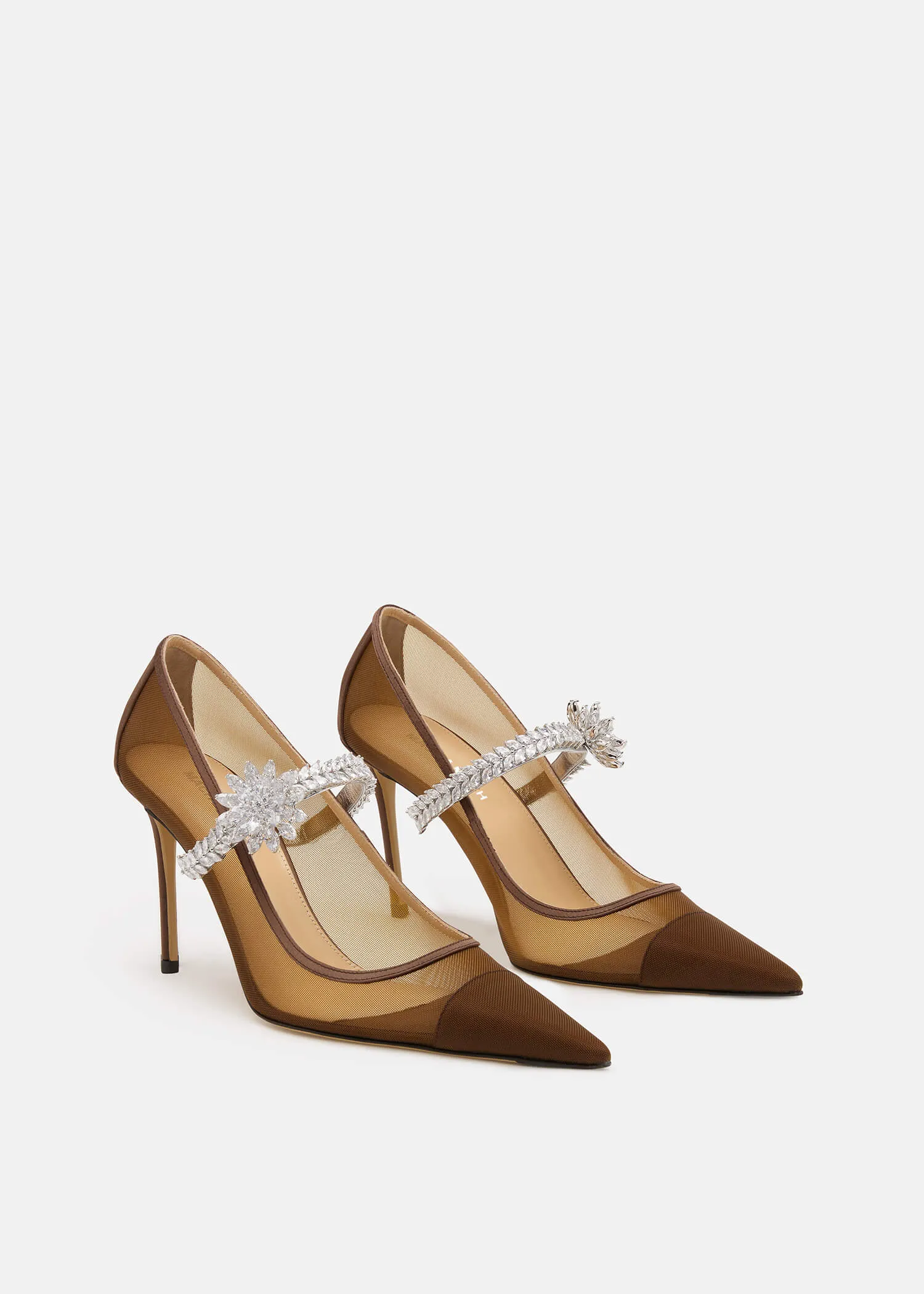 Lotus Flower Mesh Pumps sold by MACH & MACH product image thumbnail 2