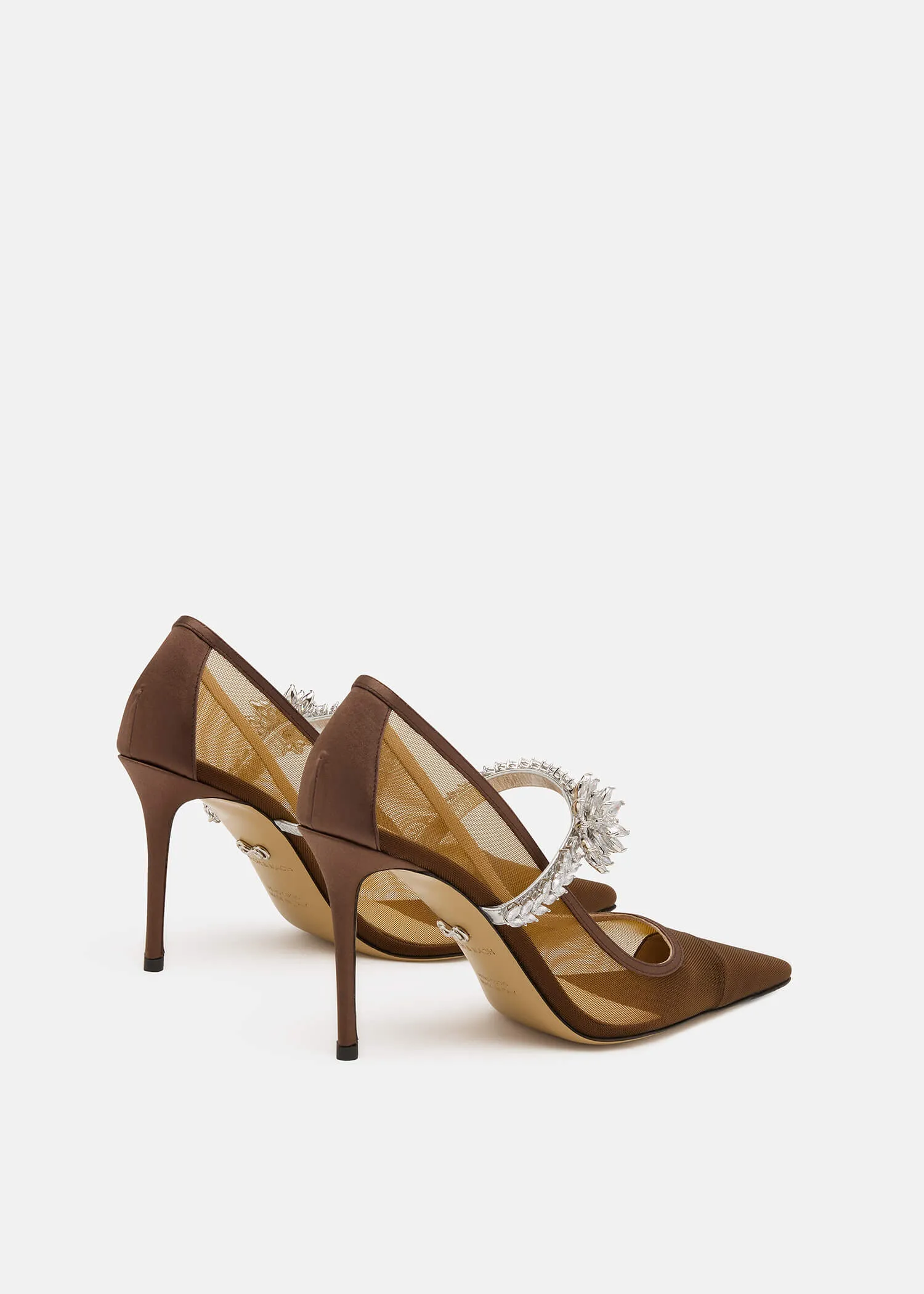 Lotus Flower Mesh Pumps sold by MACH & MACH product image thumbnail 4