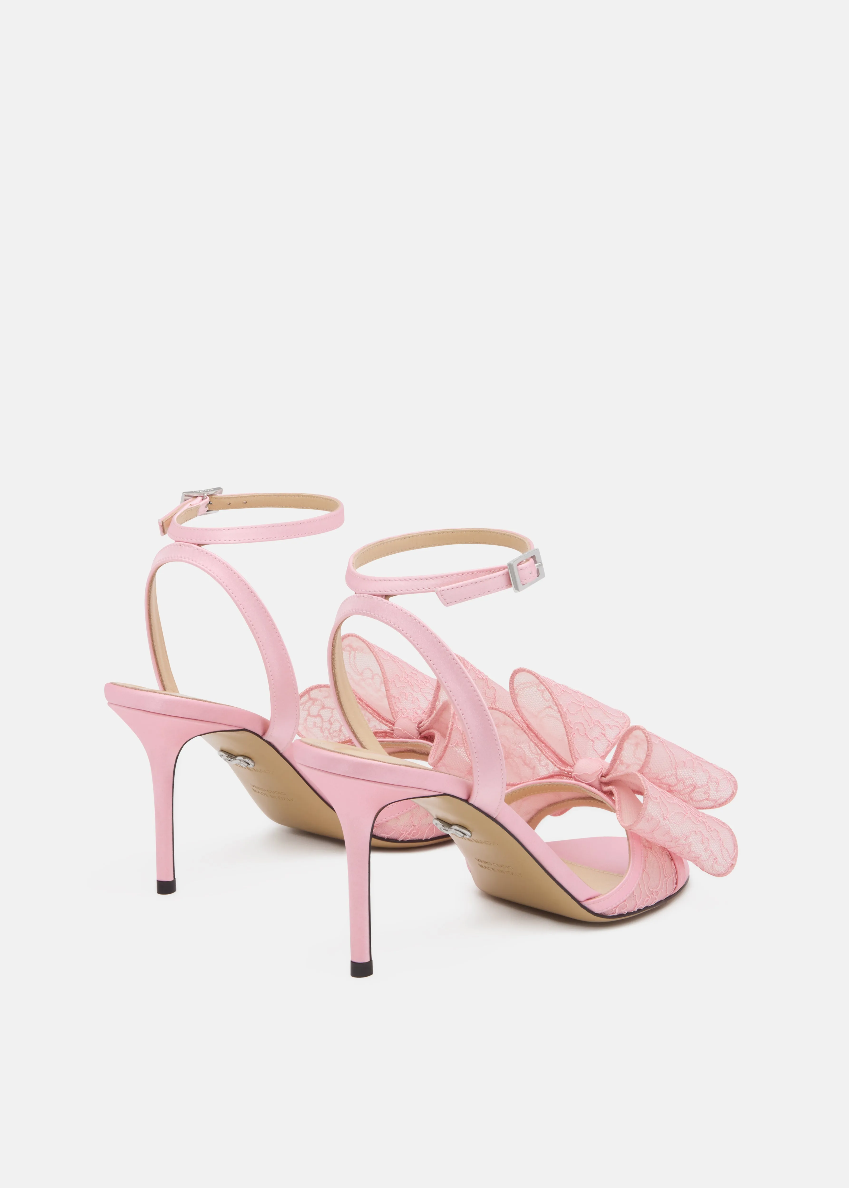 Le Cadeau Pink Lace Sandals sold by MACH & MACH product image thumbnail 3