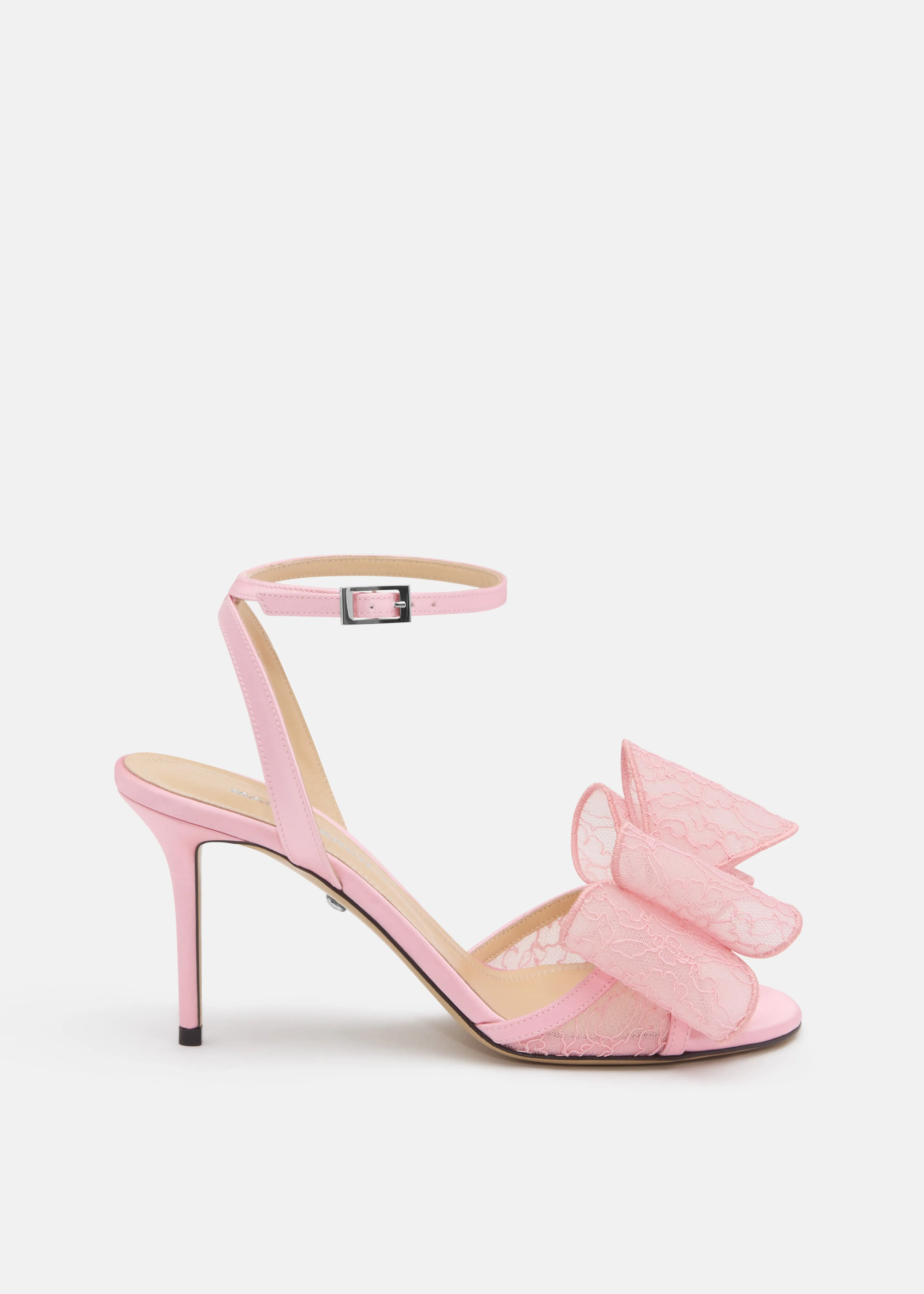 Le Cadeau Pink Lace Sandals sold by MACH & MACH