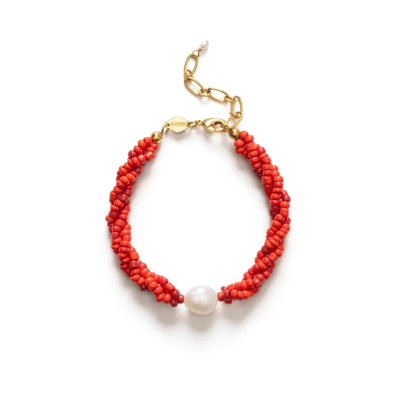 Scarlet Wave Bracelet made by Anni Lu