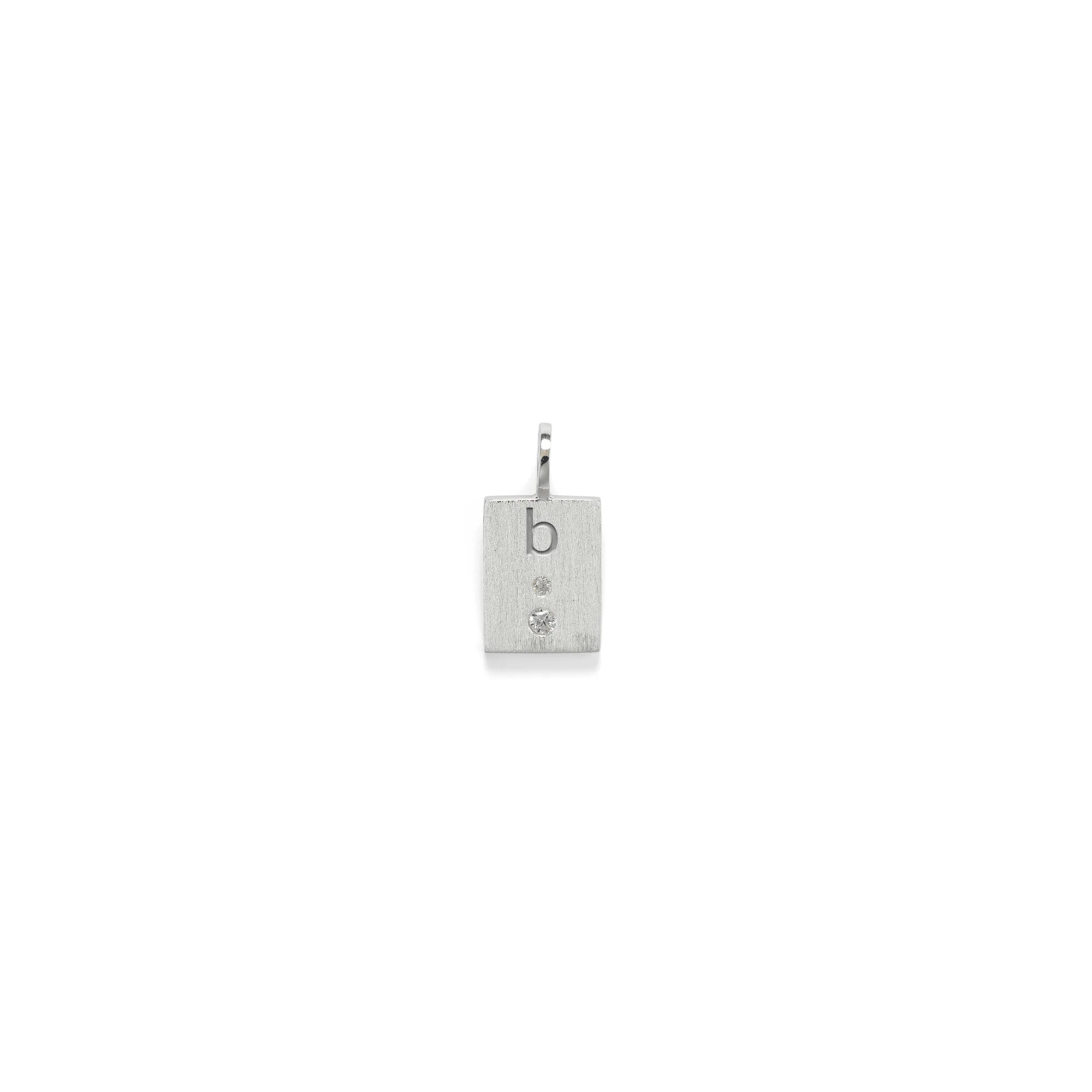 In Character Initial Pendant (a-å) - Silver sold by Anni Lu product image thumbnail 2