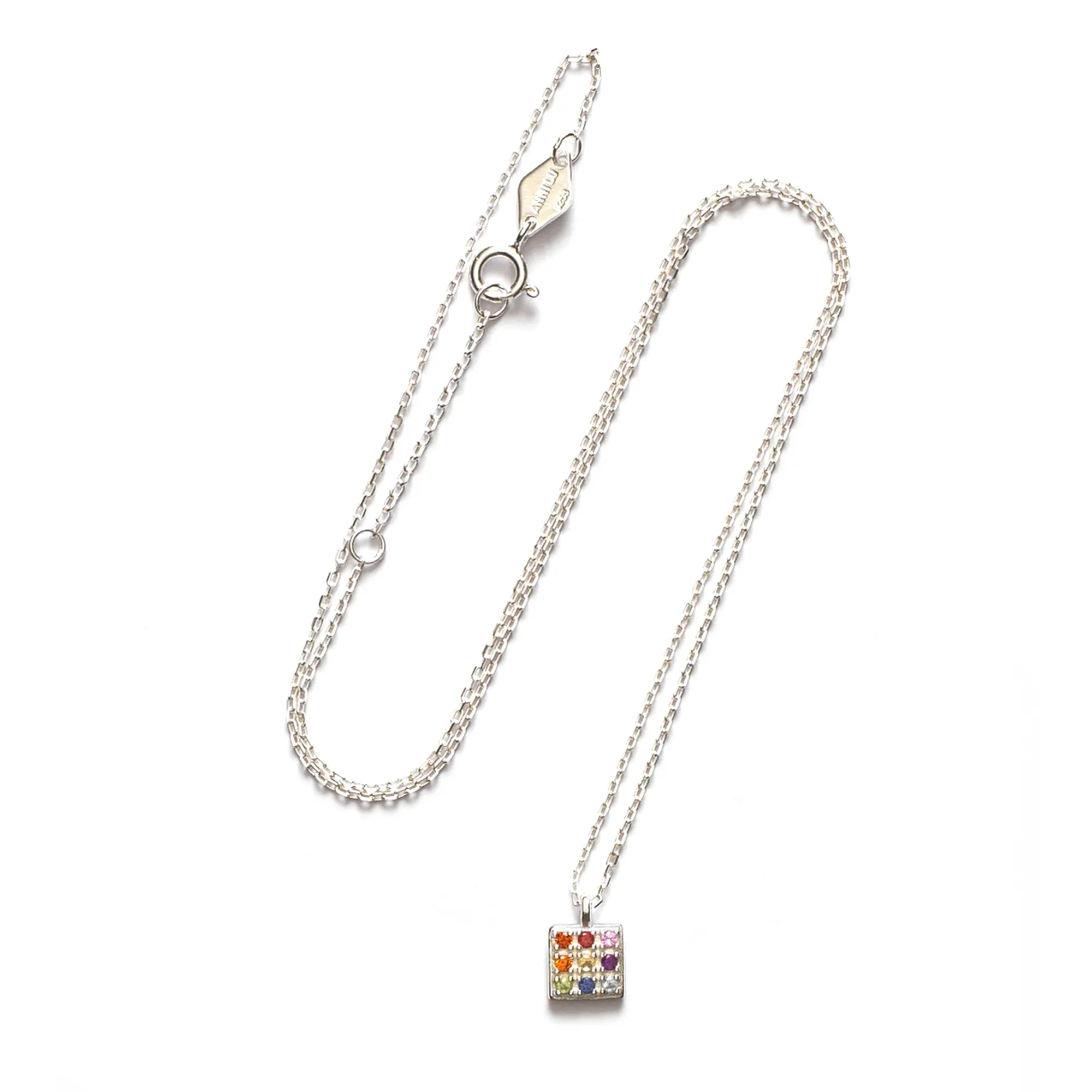 Nine Dots Necklace - Silver sold by Anni Lu