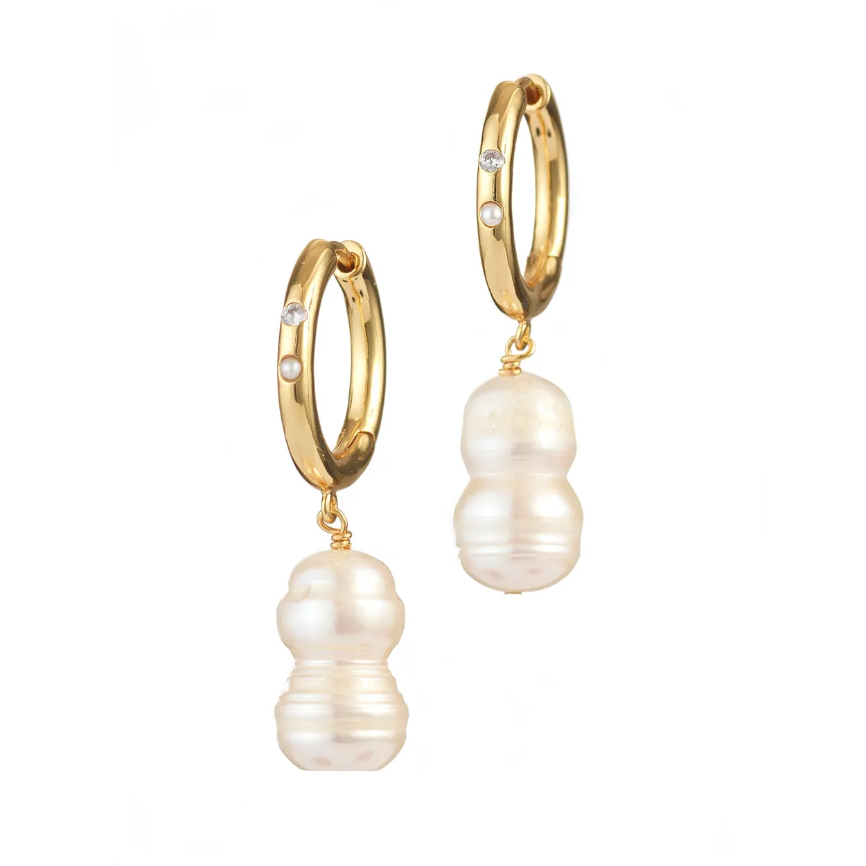 Diamonds and Pearls Earrings sold by Anni Lu product image thumbnail 2