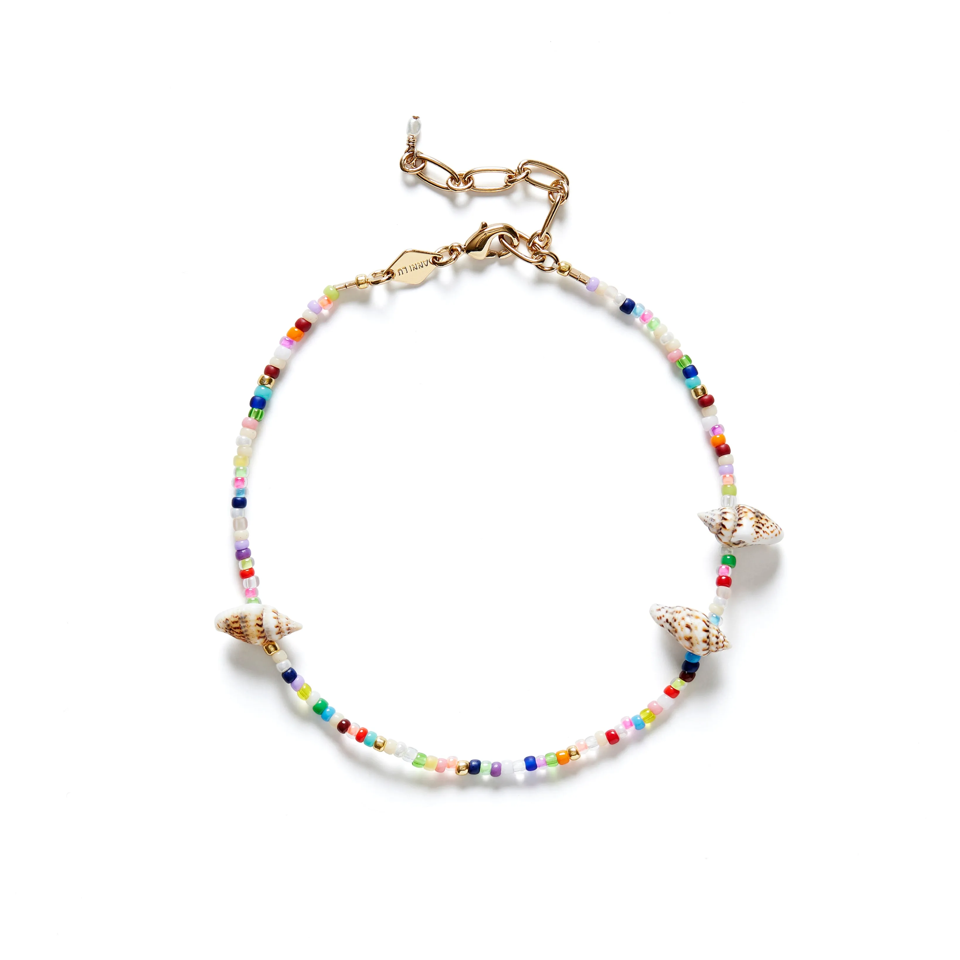 Fiesta Shell Anklet sold by Anni Lu