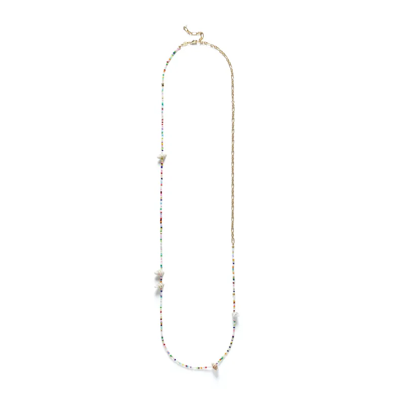 Fiesta Shell Necklace/Bellychain sold by Anni Lu