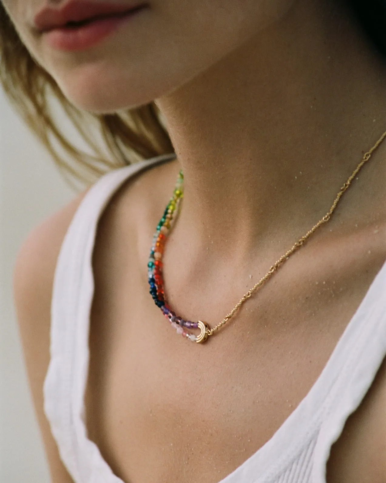 Double Rainbow Necklace sold by Anni Lu product image thumbnail 2