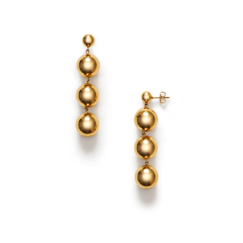 Hi Ho Gold Earrings sold by Anni Lu