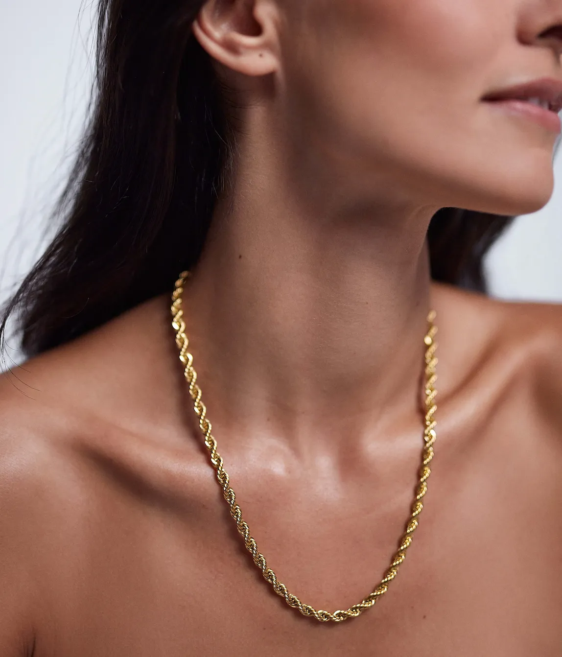 Golden Rope Necklace sold by Anni Lu product image thumbnail 2