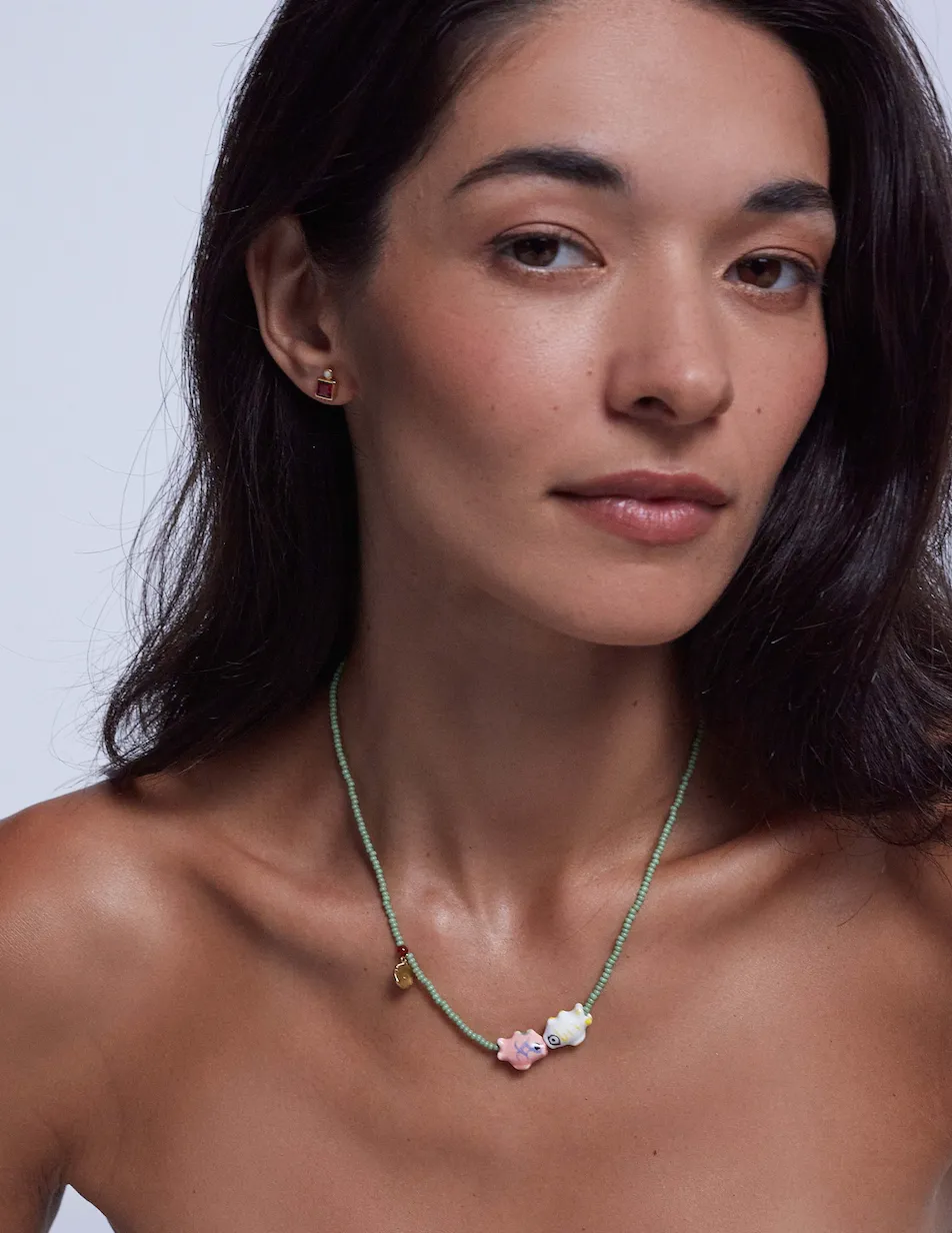 Fish'n Kiss Necklace sold by Anni Lu product image thumbnail 2