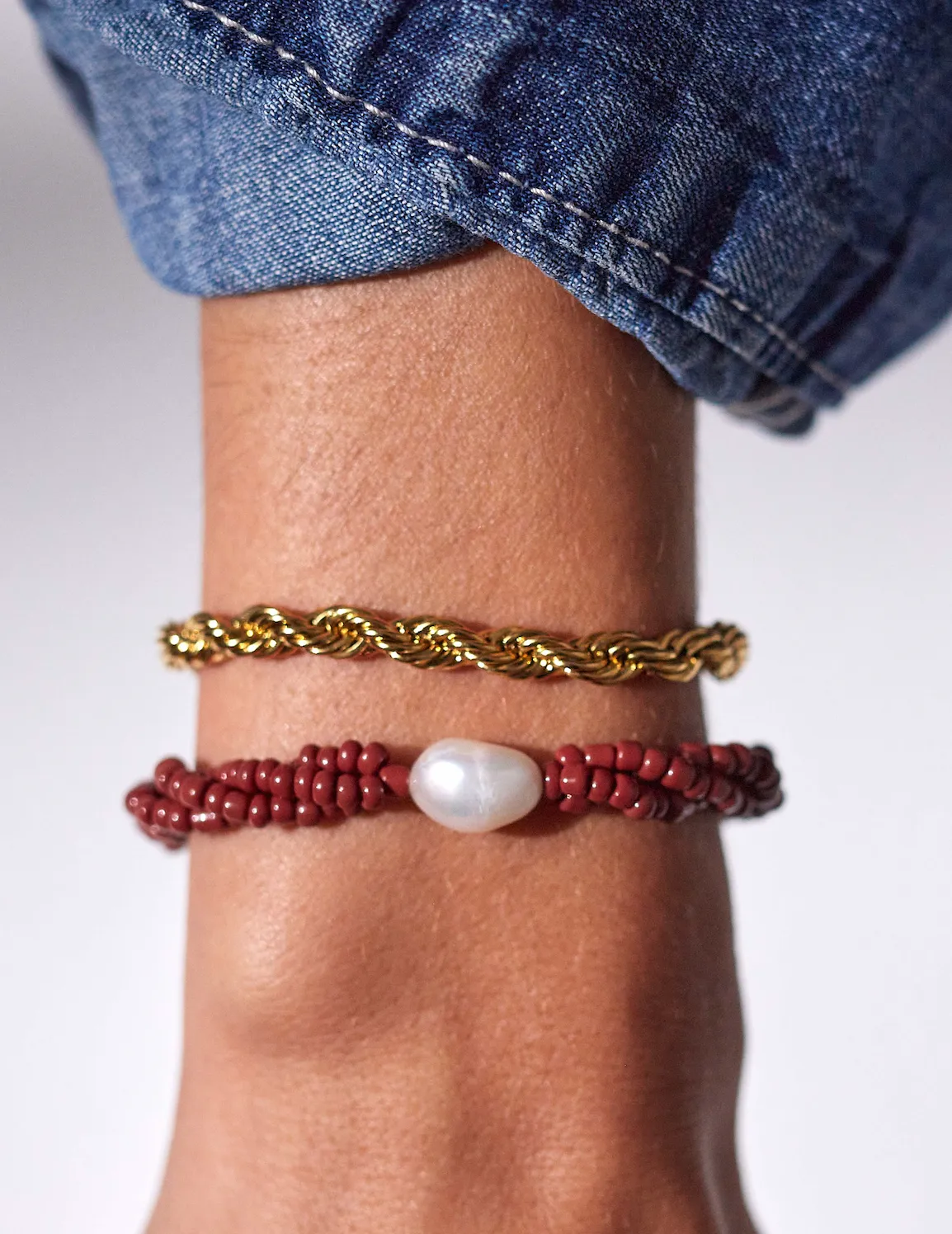 Golden Rope Bracelet sold by Anni Lu product image thumbnail 2