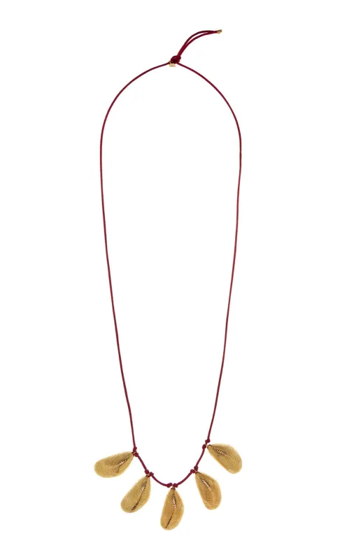 Anni Lu x Moda Moules On A String Necklace made by Anni Lu