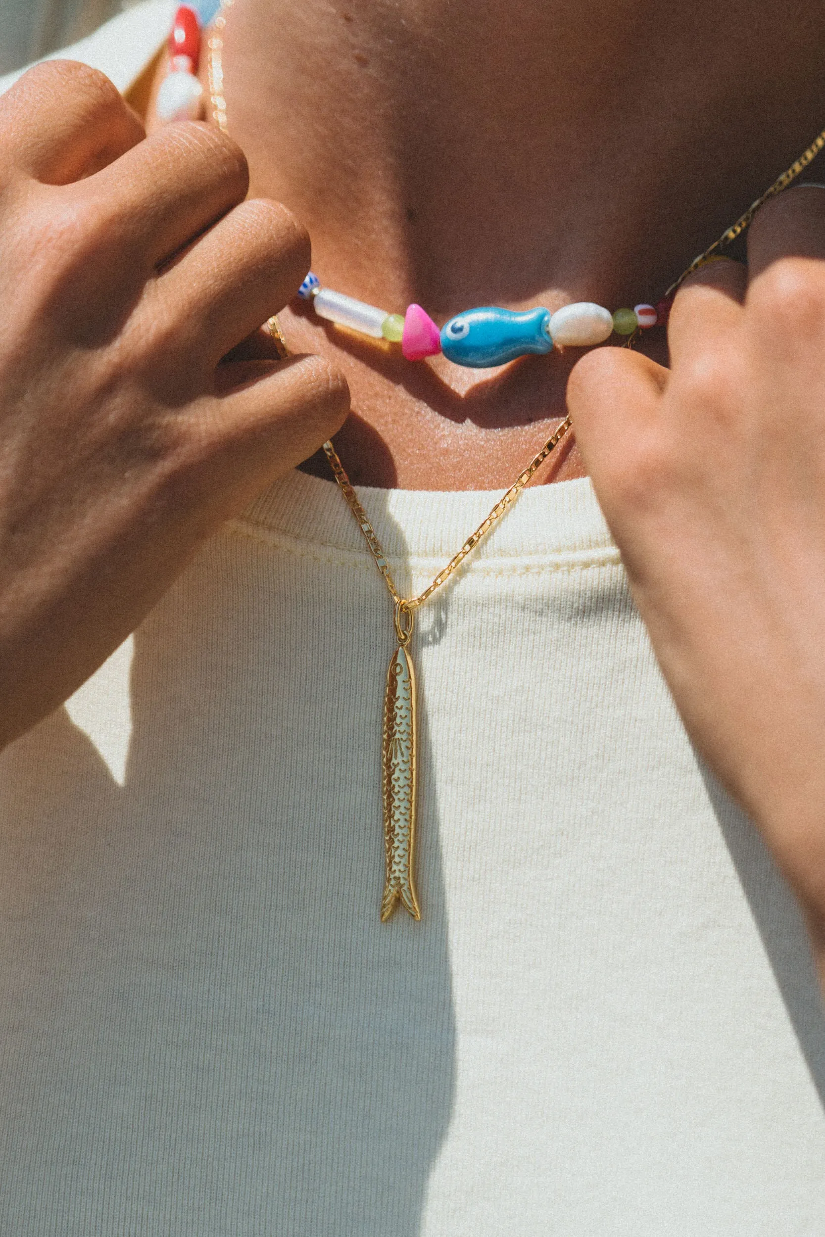 Hippie Fish Necklace sold by Anni Lu product image thumbnail 4