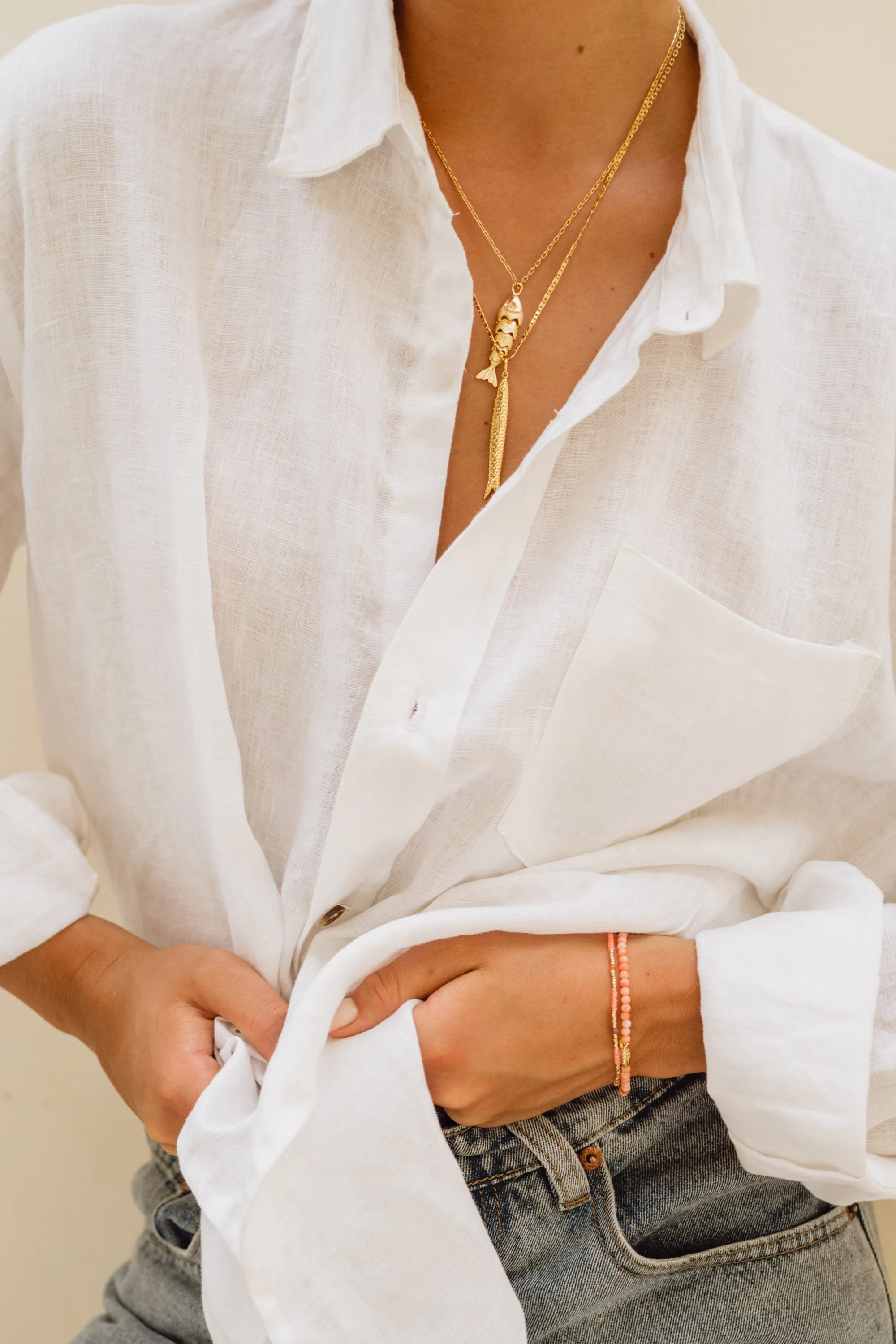 Hippie Fish Necklace sold by Anni Lu product image thumbnail 3