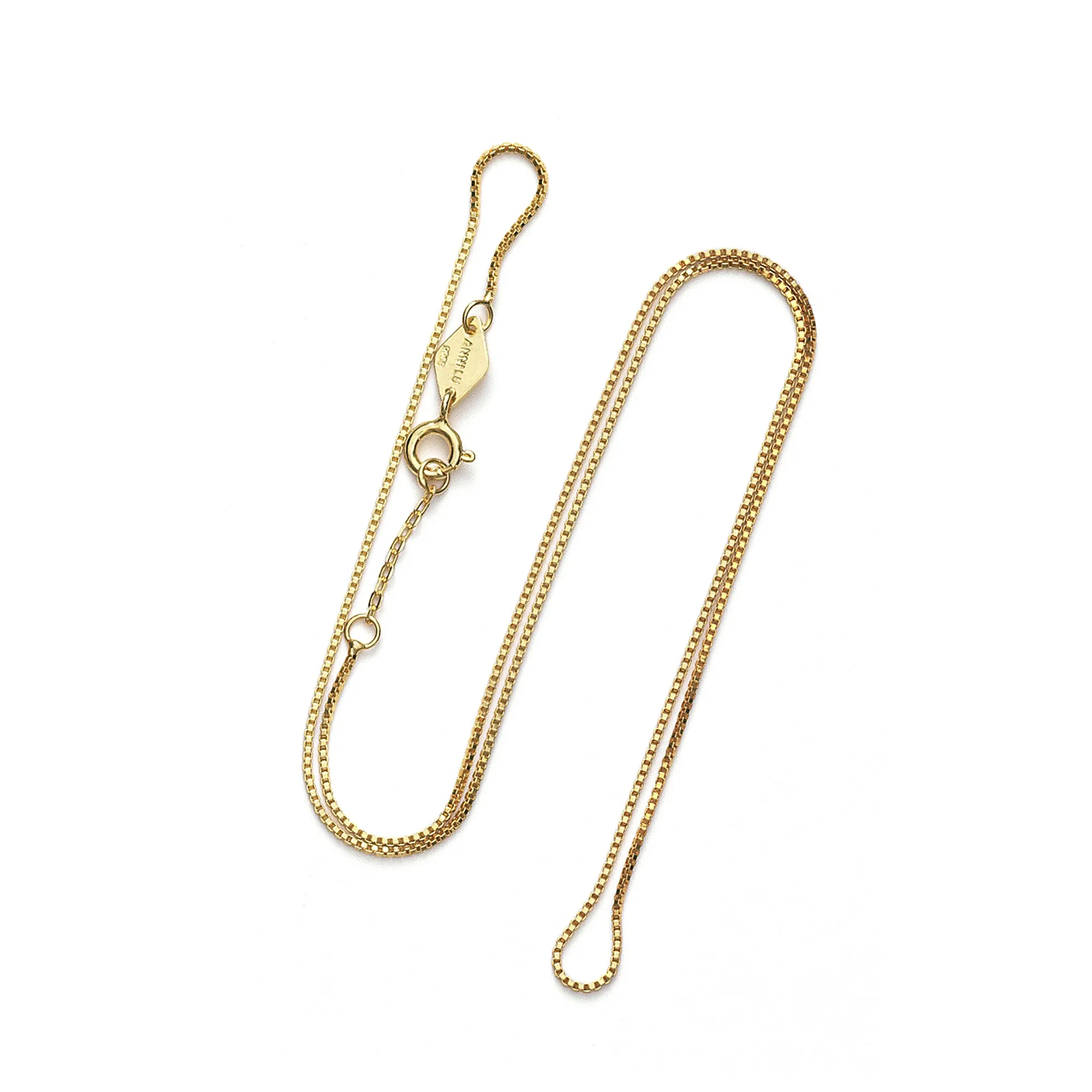 Box Chain Necklace - Gold sold by Anni Lu product image thumbnail 4