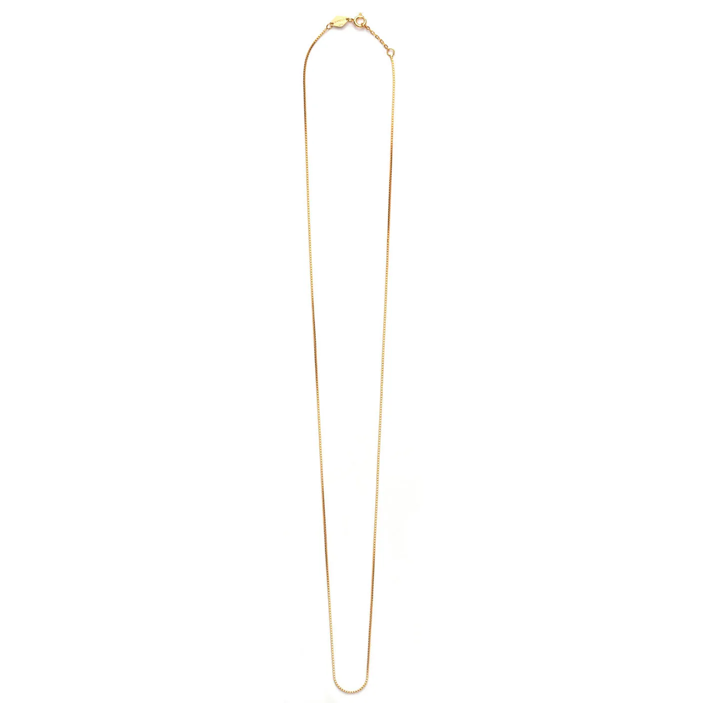 Box Chain Necklace - Gold sold by Anni Lu product image thumbnail 3