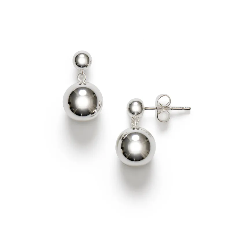 Drop of Silver Earring made by Anni Lu