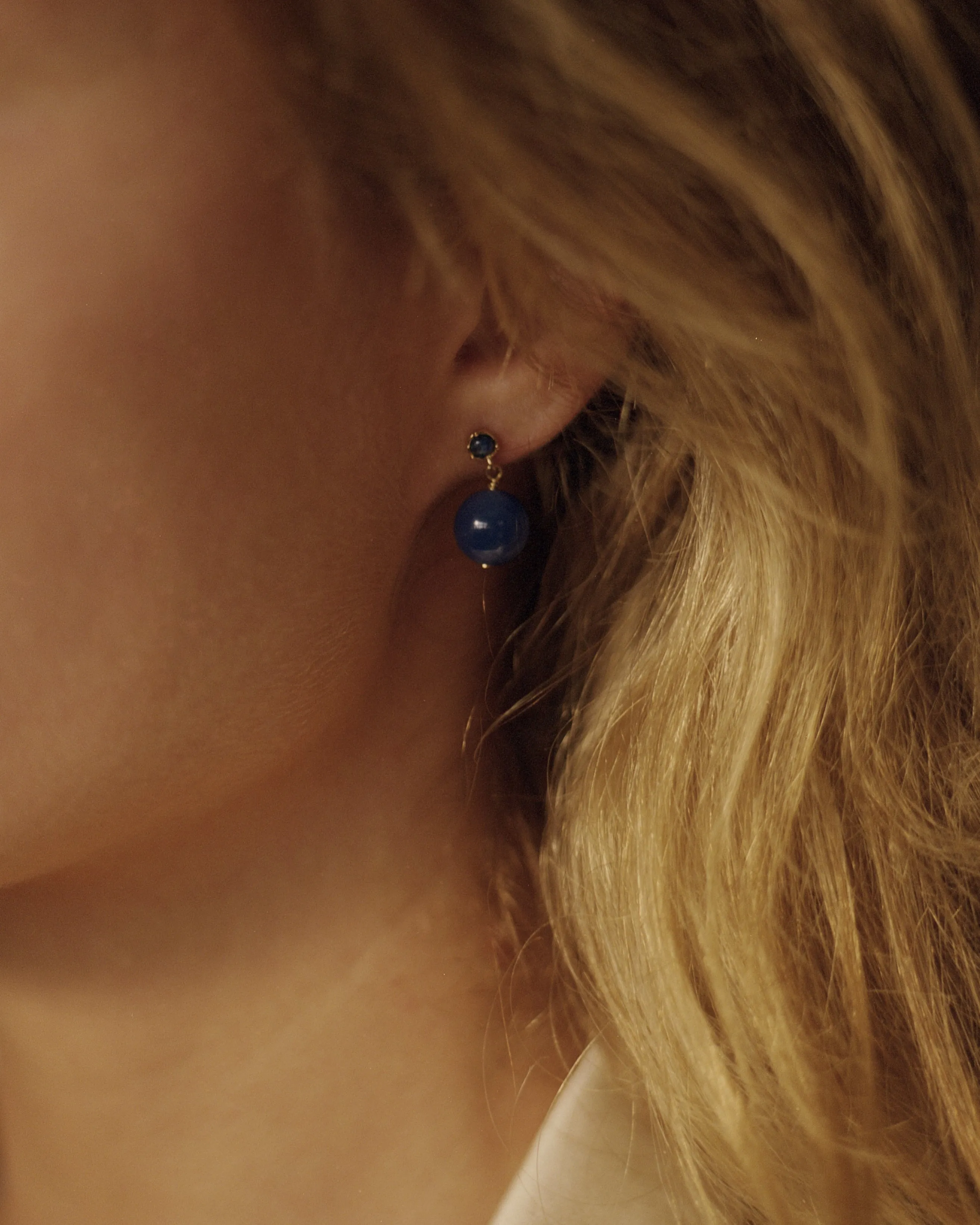 Ball Earring - Pacific Blue sold by Anni Lu product image thumbnail 2