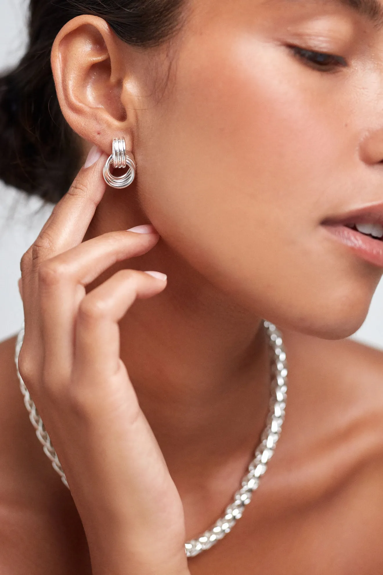 Triplet Earring - Silver sold by Anni Lu product image thumbnail 2