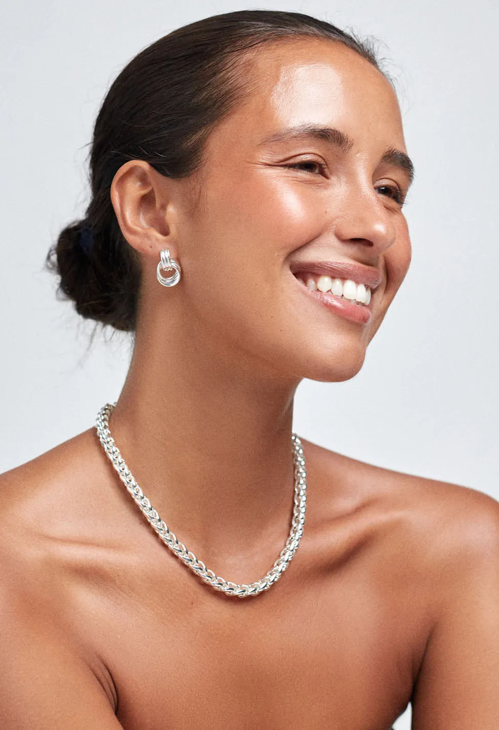 Liquid Silver Necklace sold by Anni Lu product image thumbnail 2