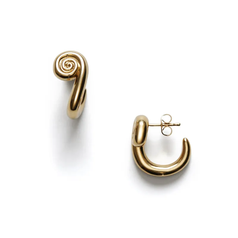 Swirl Earring made by Anni Lu