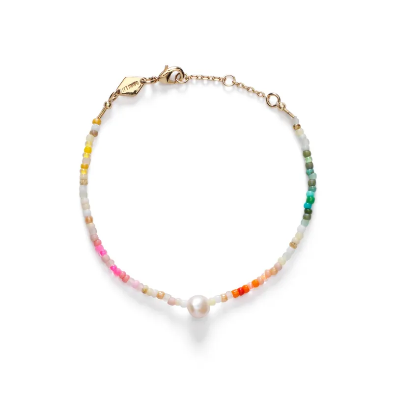 Rainbow Nomad Bracelet made by Anni Lu