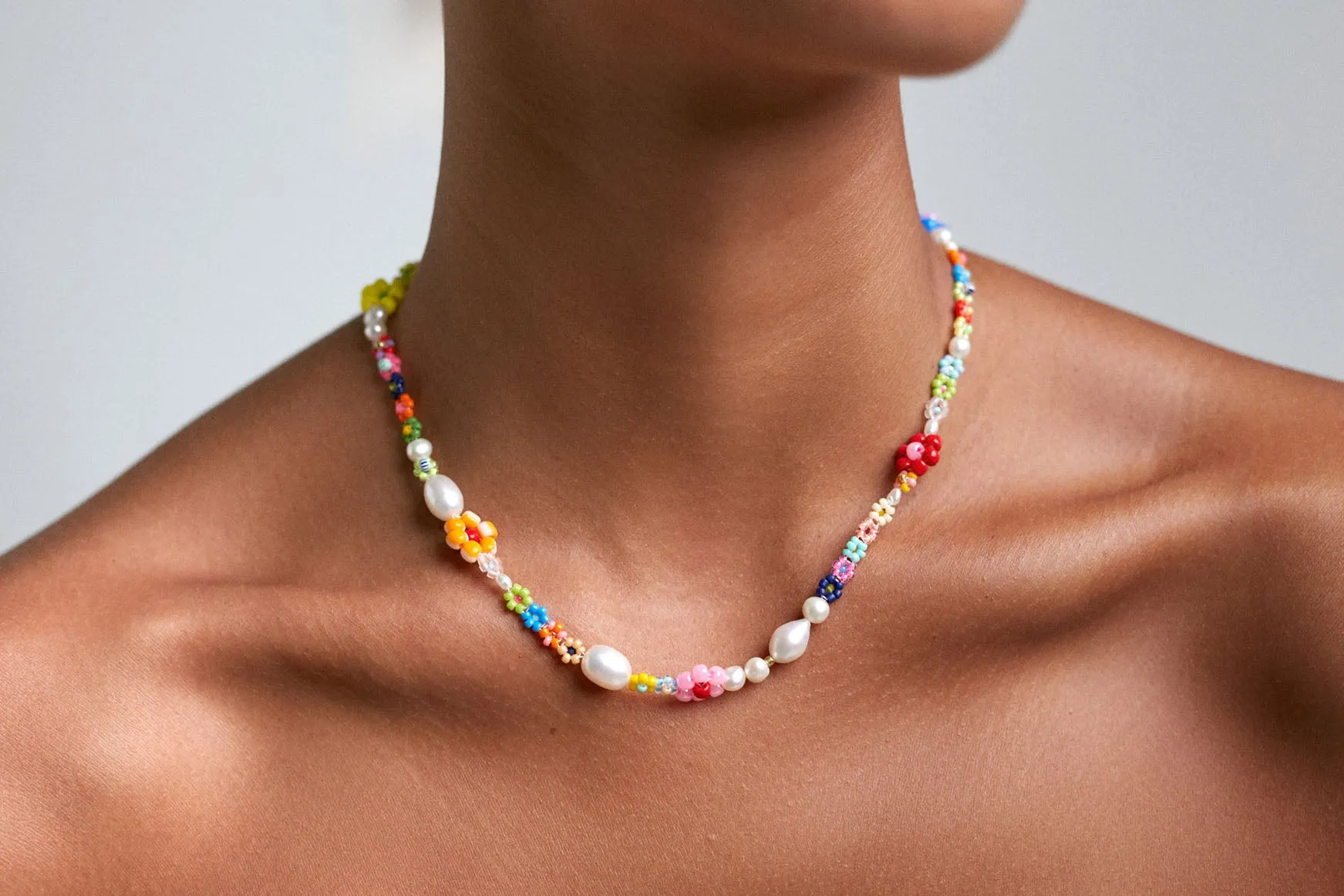 Mexi Flower Necklace sold by Anni Lu product image thumbnail 4