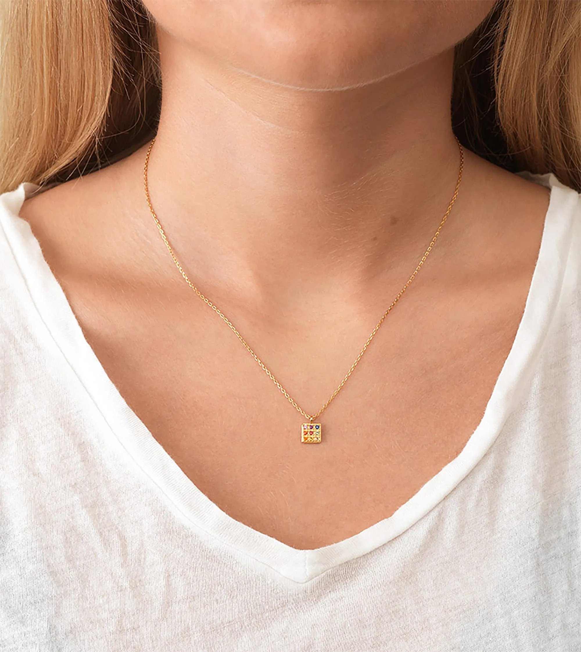 Nine Dots Necklace sold by Anni Lu product image thumbnail 2