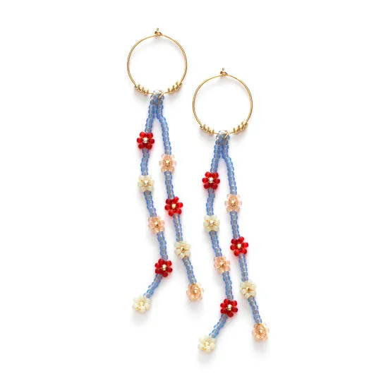 Petals Hoop Earrings sold by Anni Lu product image thumbnail 4