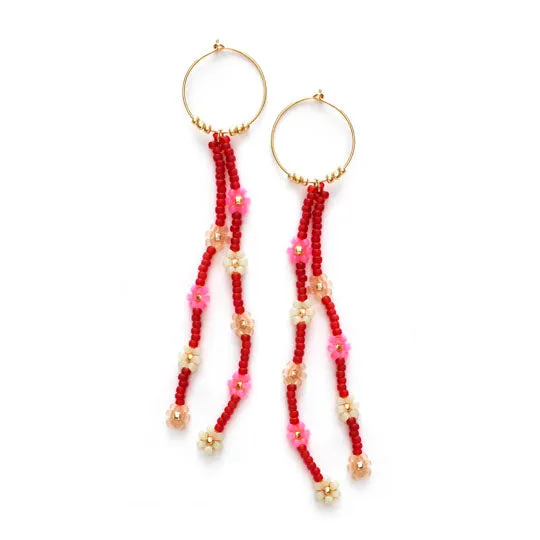 Petals Hoop Earrings sold by Anni Lu product image thumbnail 5