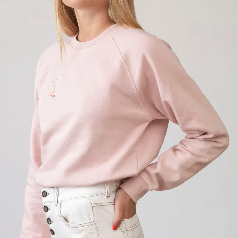 Courtney Sweatshirt - Peachskin sold by Anni Lu