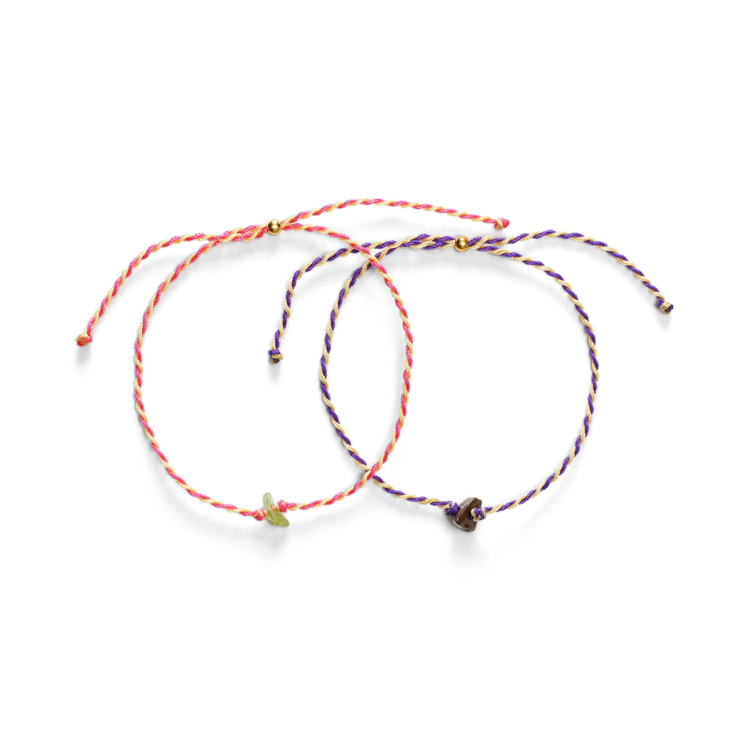 Bali Bracelets - Tigereye/Peridot sold by Anni Lu