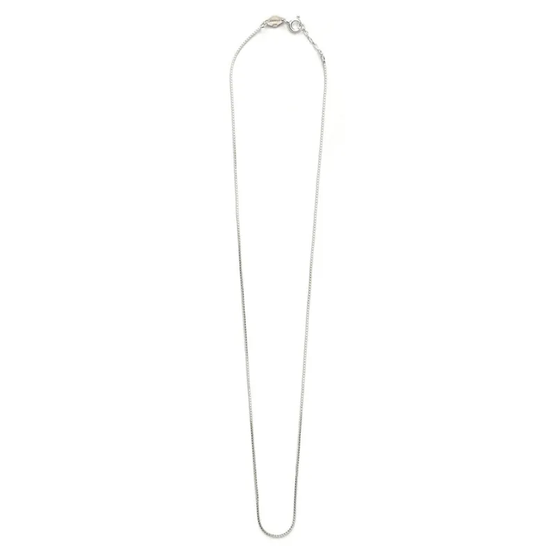 Box Chain Necklace - Silver sold by Anni Lu