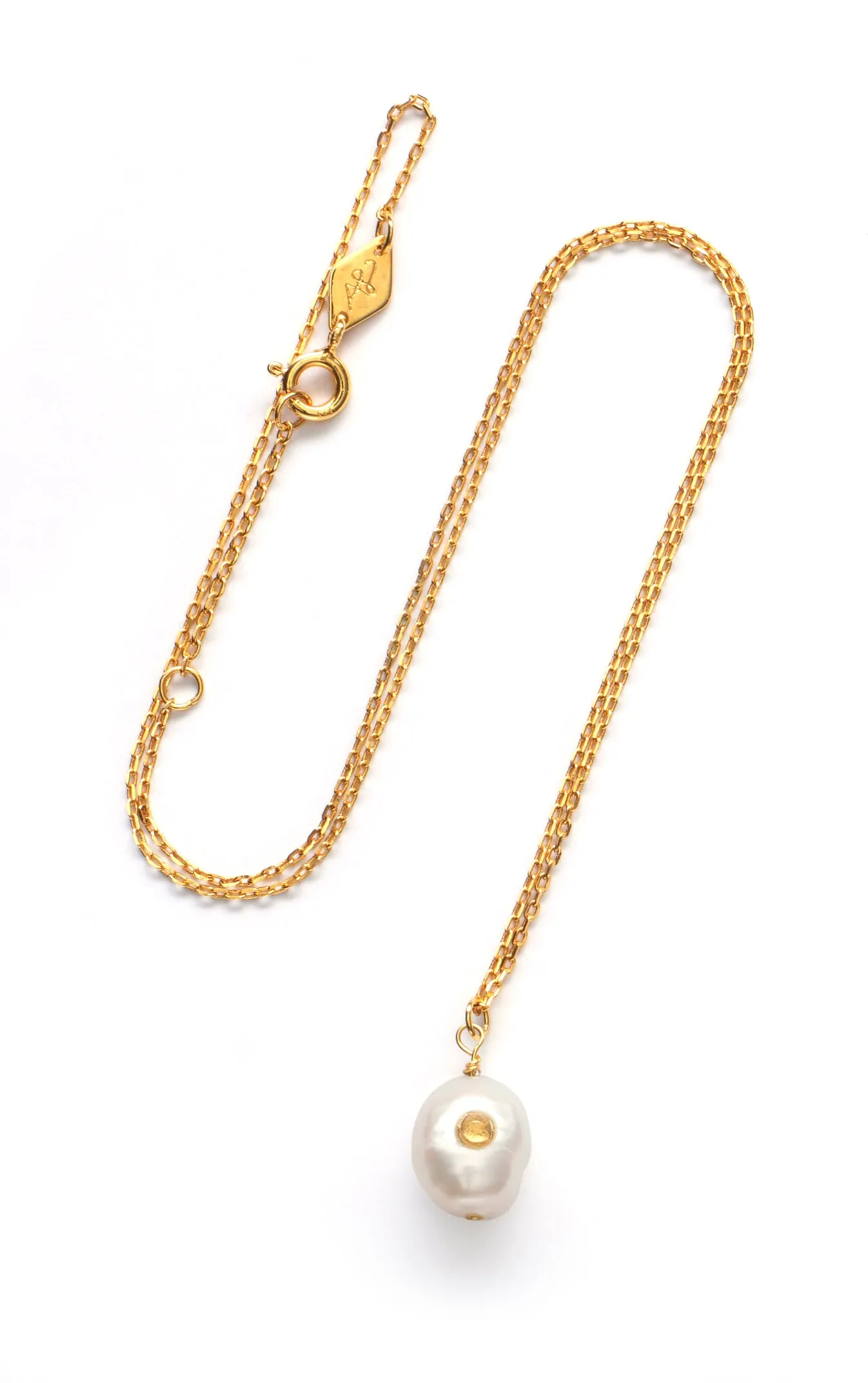 Baroque Pearl Necklace sold by Anni Lu