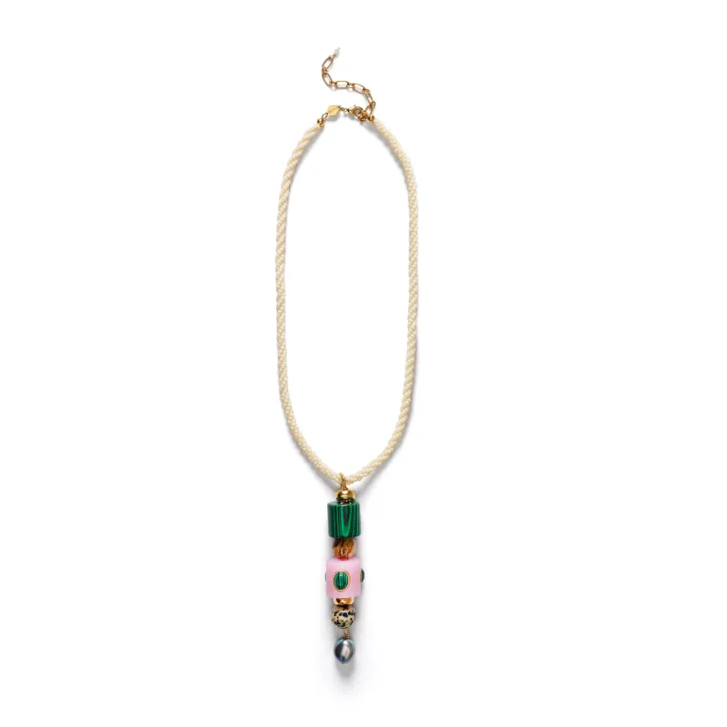 Twisted Treasure Necklace made by Anni Lu