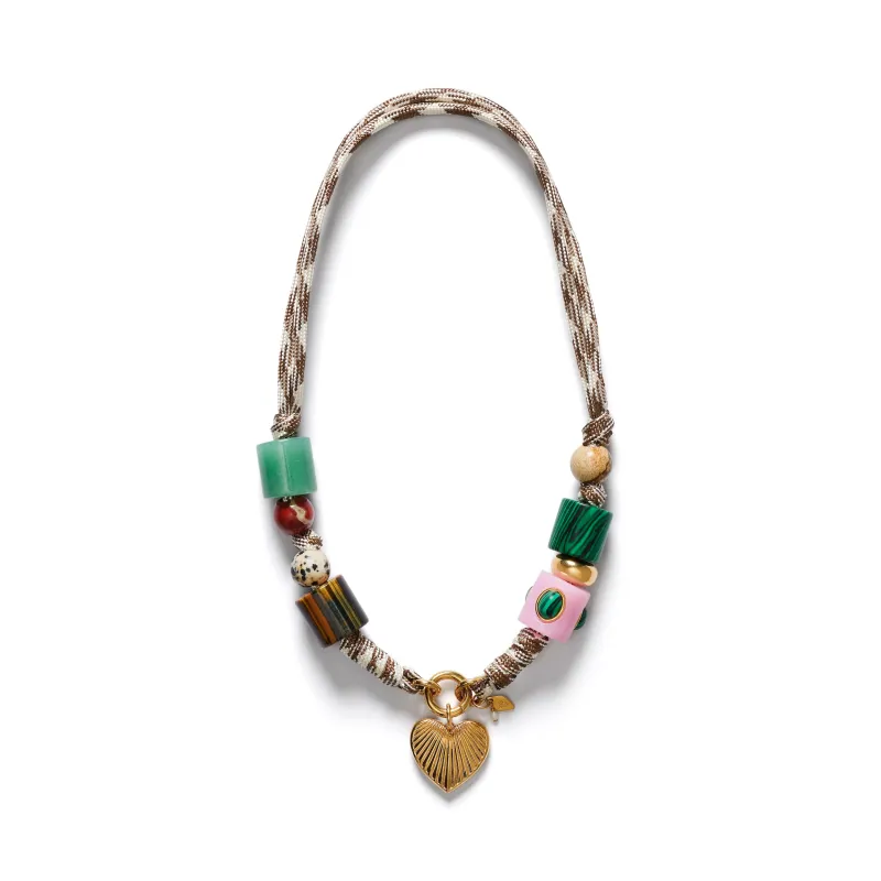 Heartland Necklace made by Anni Lu