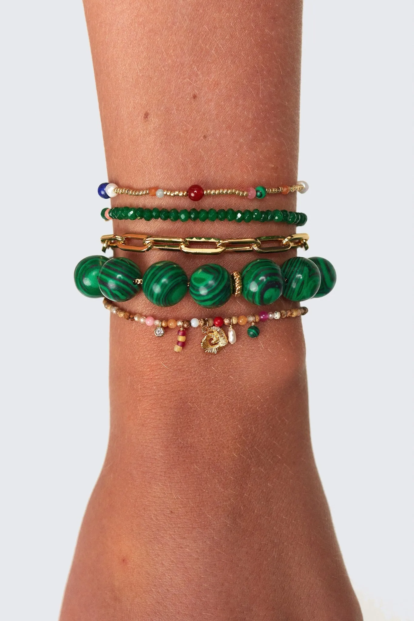 Malachite Dreams Bracelet sold by Anni Lu product image thumbnail 2