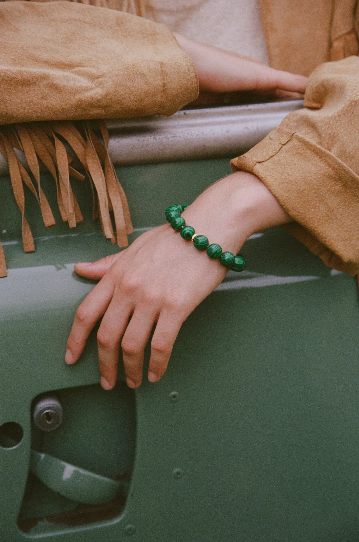 Malachite Dreams Bracelet sold by Anni Lu product image thumbnail 4
