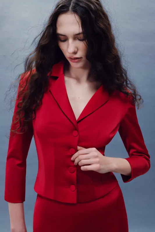 Giada jacket made by Anna October