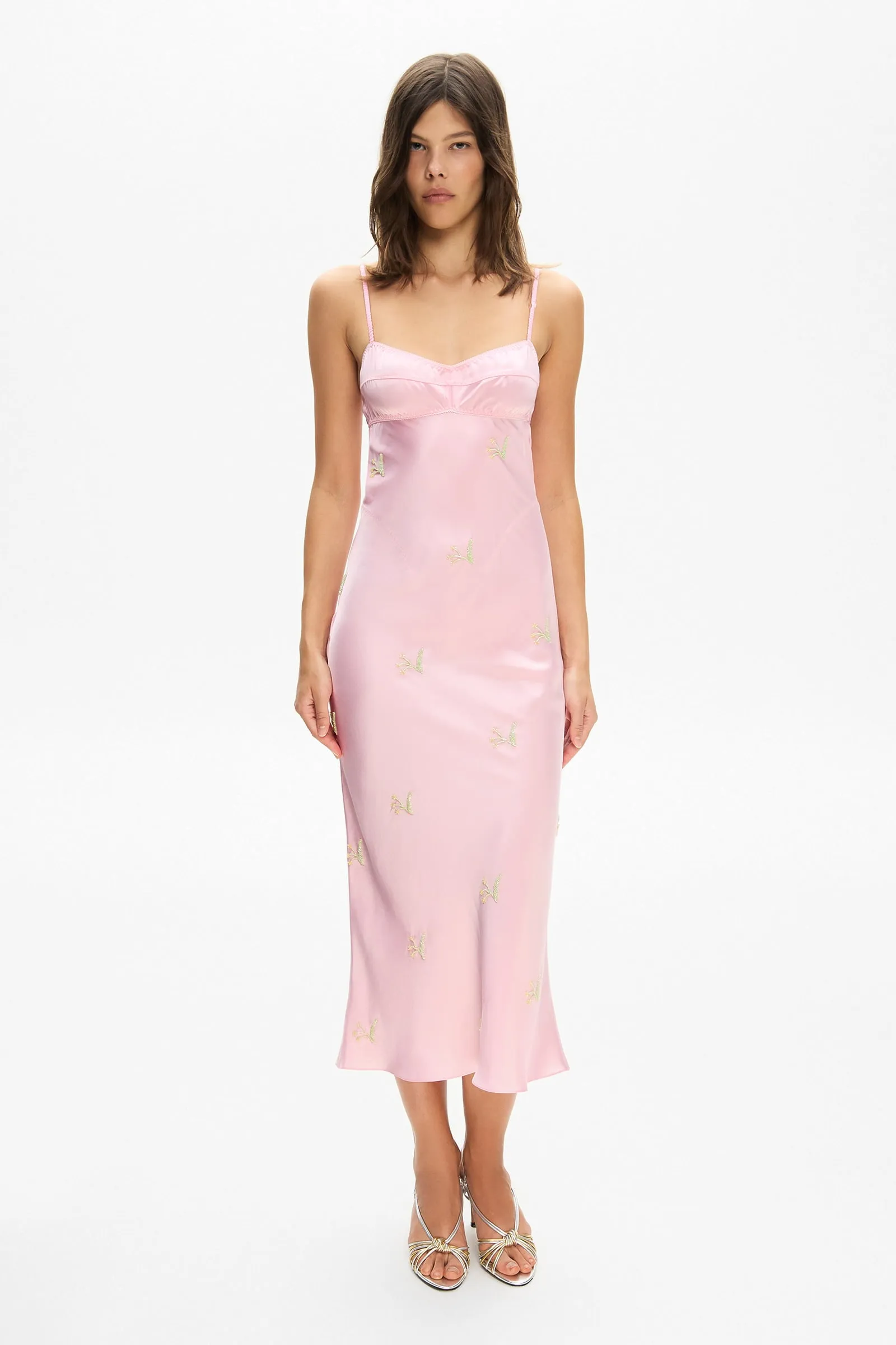 Beaded Waterlily dress sold by Anna October